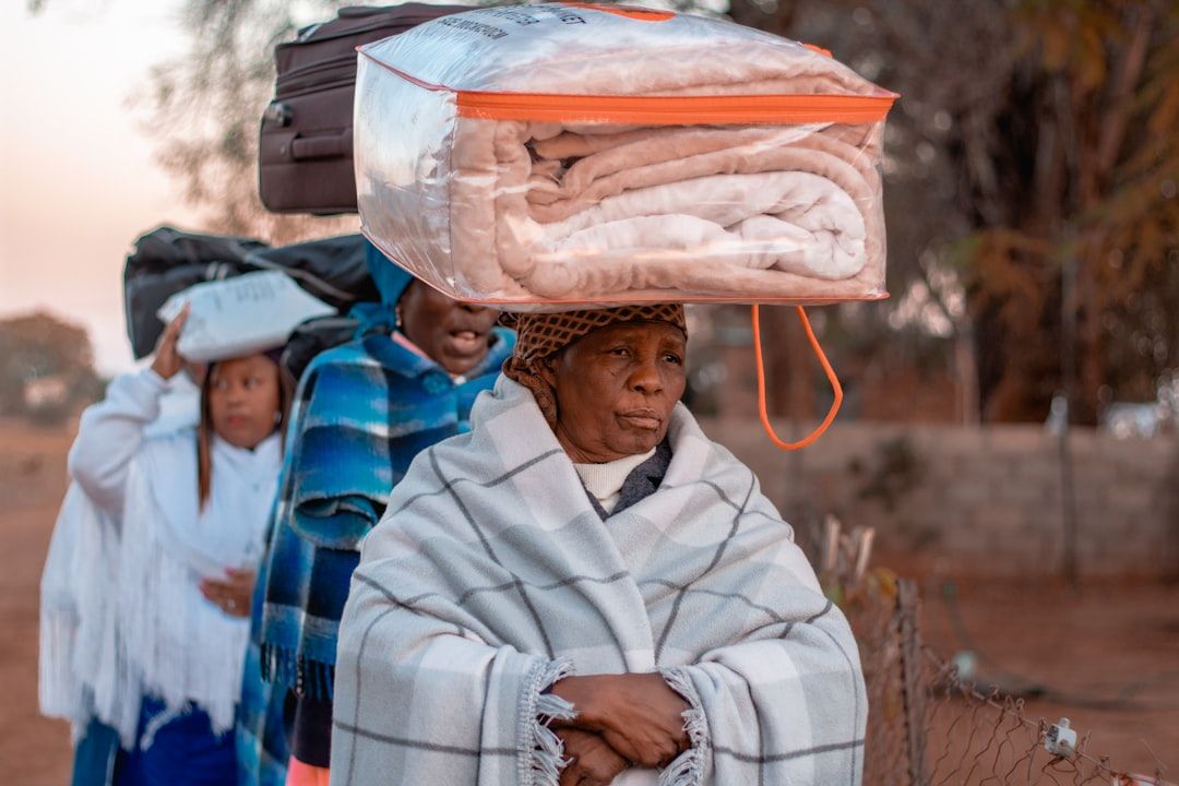 Botswana street market local life